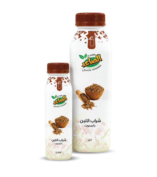لبن بالسنوت بحجمين